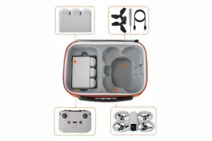Stablecam DJI NEO - Dvojvrstvové kožené úložné púzdro (Gray) 1DJNEO8