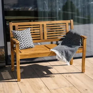 Záhradná lavička, akáciové drevo, TADITA