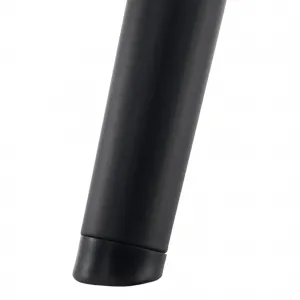 Kreslo s podnožou, sivá Velvet látka/čierna, HABEN