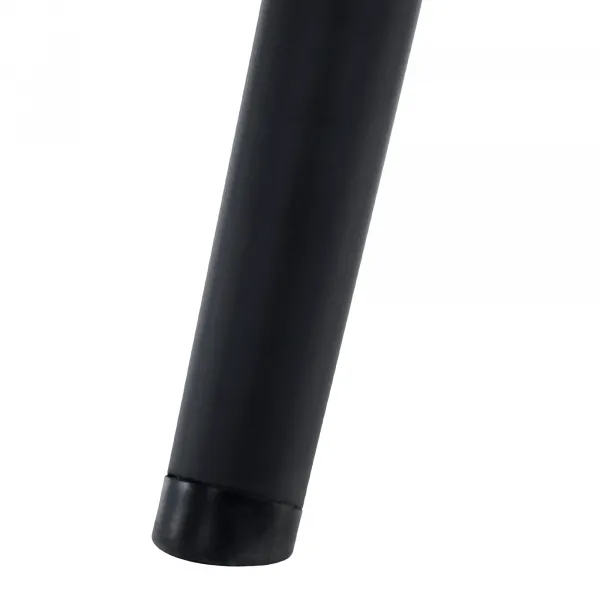 Kreslo s podnožou, biela Velvet látka/čierna, HABEN