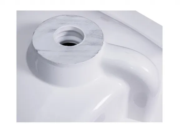 CEDERIKA - SLIM 75 umývadlo z liateho mramoru - BIELE CA.05477