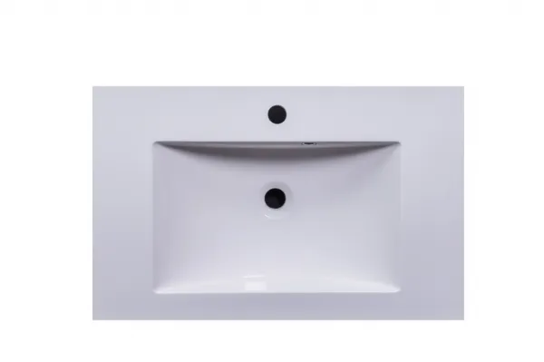 CEDERIKA - SLIM 75 umývadlo z liateho mramoru - BIELE CA.05477