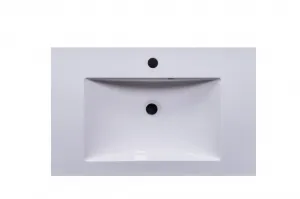 CEDERIKA - SLIM 75 umývadlo z liateho mramoru - BIELE CA.05477