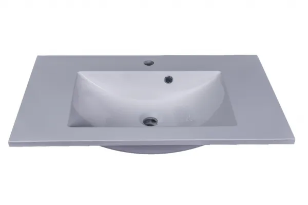 CEDERIKA - SLIM 75 umývadlo z liateho mramoru - BIELE CA.05477