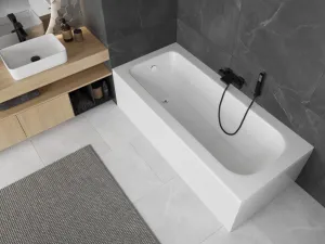 MEXEN/S - Vega klasická vaňa 120 x 70 cm s panelom biela 55011207000X