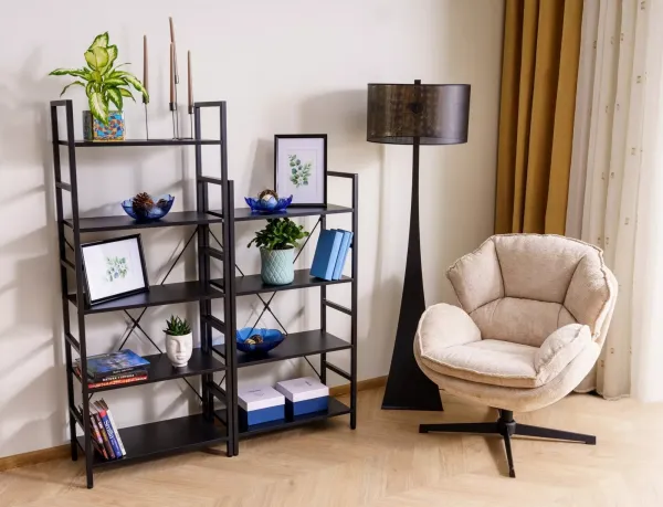 Signal Regál Loftys R4 60 cm černý