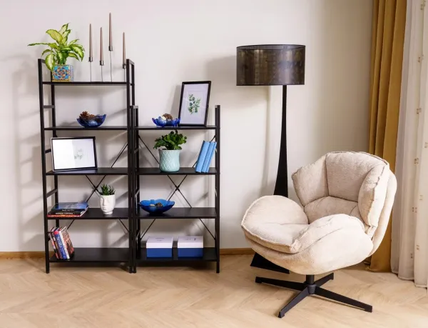 Signal Regál Loftys R4 60 cm černý