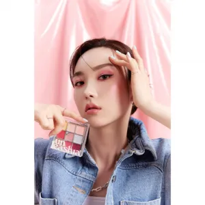 Unleashia Glitterpedia Eye Palette paletka očných tieňov odtieň No.7 All of Peach Ade 6.2 g