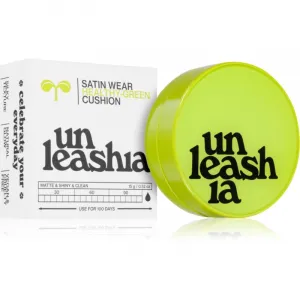 Unleashia Satin Wear Healthy Green Cushion dlhotrvajúci make-up v hubke SPF 30 odtieň 18C Seashell 15 g