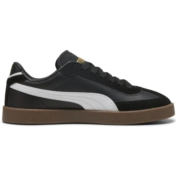 Puma CLUB II ERA JR Dievčenské vychádzkové topánky, čierna, veľkosť 39