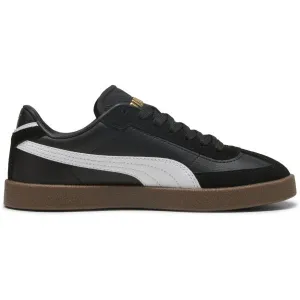 Puma CLUB II ERA JR Dievčenské vychádzkové topánky, čierna, veľkosť 39