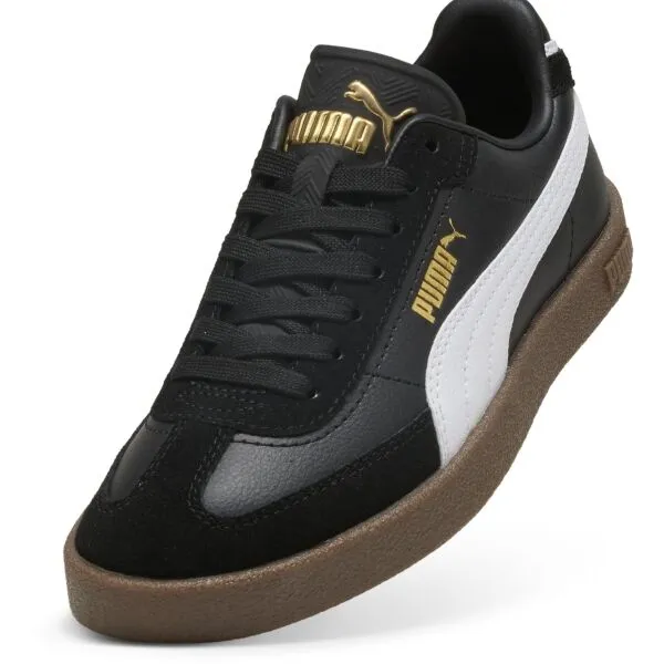 Puma CLUB II ERA JR Dievčenské vychádzkové topánky, čierna, veľkosť 39