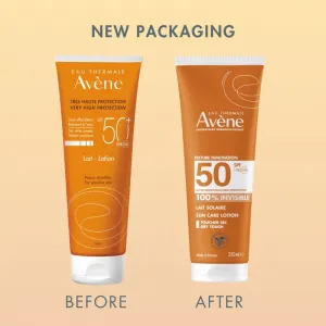 Avène Sun Lotion vodeodolné mlieko na opaľovanie SPF 50+ 250 ml