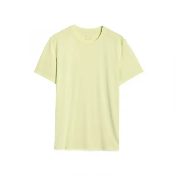 Pánske tréningové tričko s krátkym rukávom 4F TSHIRT FNK M1343-45S-CANARY GREEN