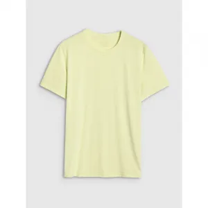 Pánske tréningové tričko s krátkym rukávom 4F TSHIRT FNK M1343-45S-CANARY GREEN