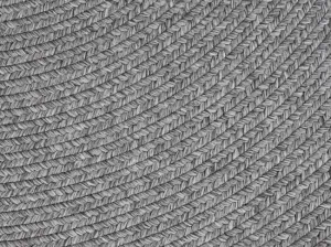 Koberec Braided Trenzado svetlosivý kruh