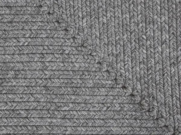 Koberec Braided Trenzado svetlosivý