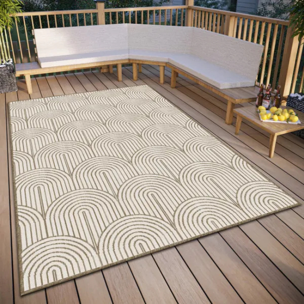 Obojstranný koberec Pangli linen