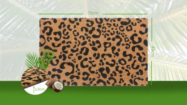 Rohožka Mix Mats Leopard Look