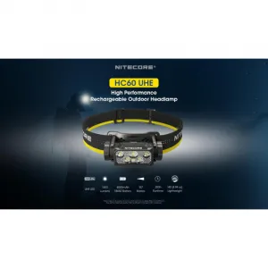 Čelovka NITECORE HC60 UHE