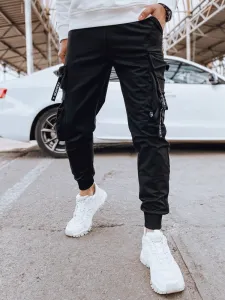 Štýlové pánske kapsáče čierne