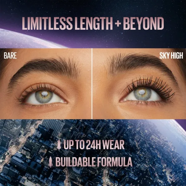 MAYBELLINE NEW YORK Lash Sensational Sky High objemová a predlžujúca riasenka odtieň Green Altitude 7.2 ml
