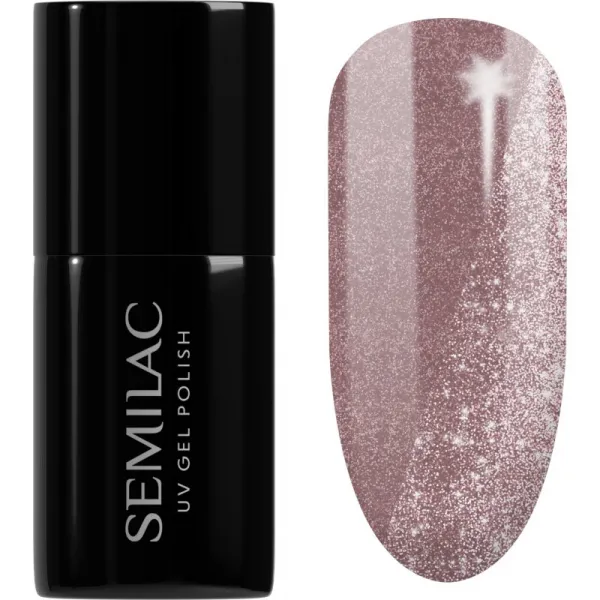 Semilac UV Hybrid Day and Night gélový lak na nechty s použitím UV/LED lampy odtieň 395 Dawn Till Dusk 7 ml