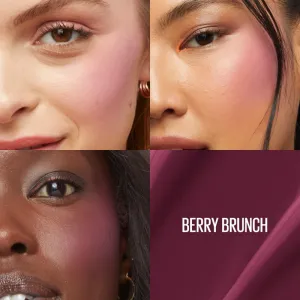 MAYBELLINE NEW YORK Sunkisser Matte tekutá lícenka s matným efektom odtieň 33 Berry Brunch 4.7 ml
