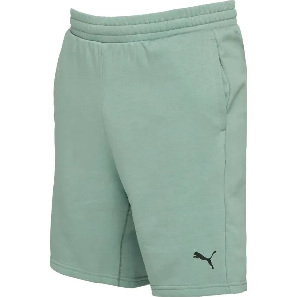 Puma M TAD ESSENTIALS 8 KNIT Pánske šortky, zelená, veľkosť