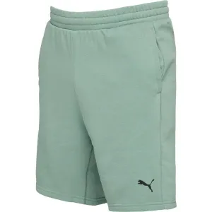 Puma M TAD ESSENTIALS 8 KNIT Pánske šortky, zelená, veľkosť