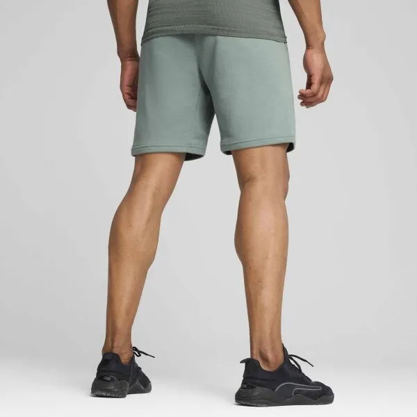 Puma M TAD ESSENTIALS 8 KNIT Pánske šortky, zelená, veľkosť