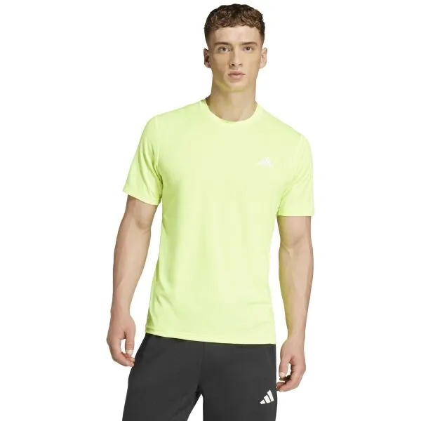 adidas TRAIN ESSENTIALS TRAINING Pánske tričko, reflexný neón, veľkosť XXL