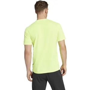 adidas TRAIN ESSENTIALS TRAINING Pánske tričko, reflexný neón, veľkosť XXL