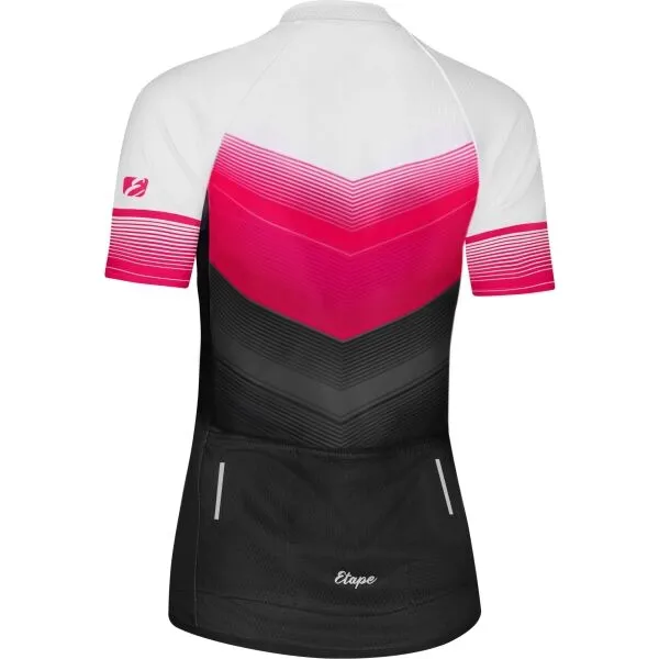 Etape VIOLET Dámsky cyklistický dres, čierna, veľkosť