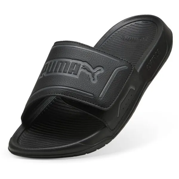 Puma ROYALCAT COMFORT 2 Unisex šľapky, čierna, veľkosť 43