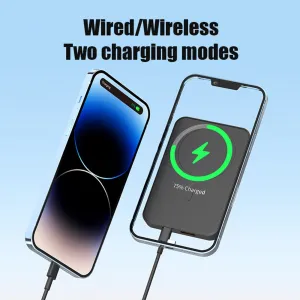 JP Powerbanka s MagSafe nabíjaním, 10000 mAh, 22,5W, čierna
