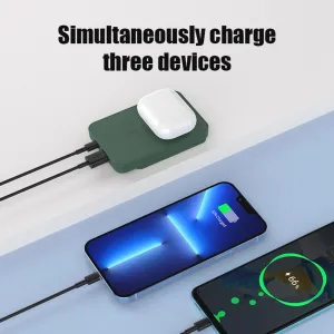 JP Powerbanka s MagSafe nabíjaním, 10000 mAh, 22,5W, čierna