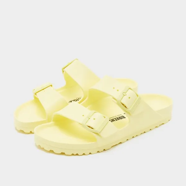 Šľapky Birkenstock Arizona EVA dámske, žltá farba