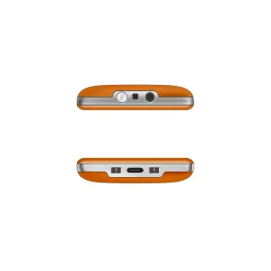 EVOLVEO EasyPhone XR, mobilný telefón pre seniorov s nabíjacím stojanom, oranžový