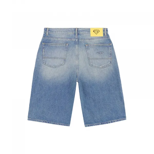 Iuter Baggy Denim Shorts "Medium Blue" (CRVRIDS03-DENIM)