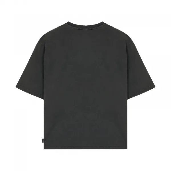 Iuter Logo Pigment Dyed Tee "Black" (25SITS03-BLACK)
