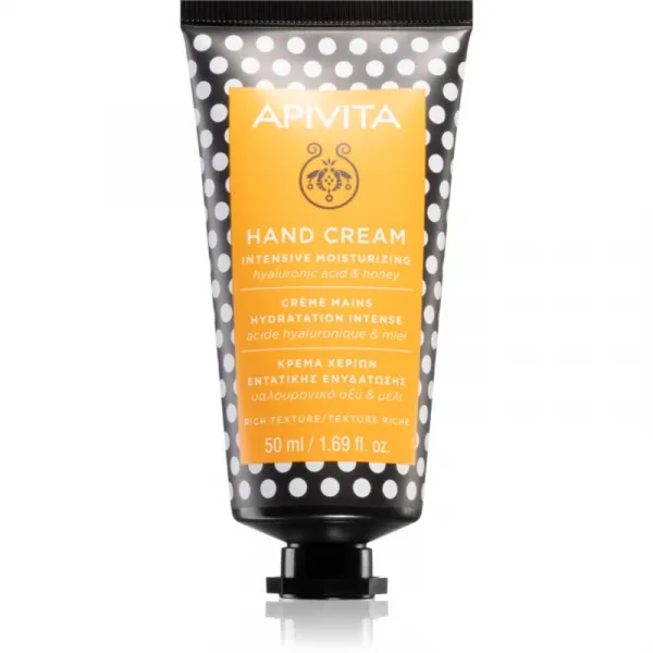Apivita Hand Care Hand Cream Honey Rich texture hydratačný krém na ruky s medom 50 ml