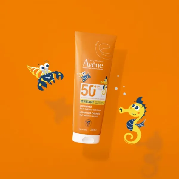 Avène Sun Lotion for Children detské mlieko na opaľovanie SPF 50+ od 2 rokov 250 ml