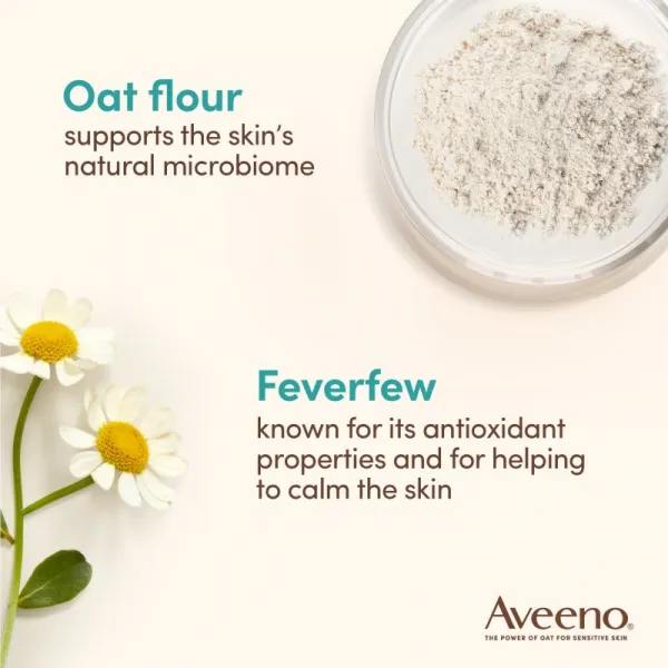 Aveeno Calm + Restore čistiaci pleťový gél pre citlivú pleť 200 ml