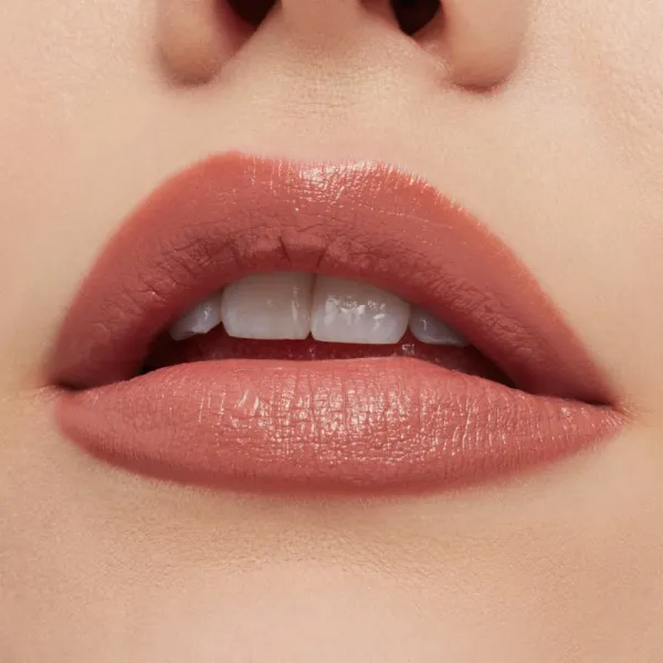 MAC Cosmetics MACximal Sleek Satin Lipstick krémový hydratačný rúž odtieň Modesty 3.5 g