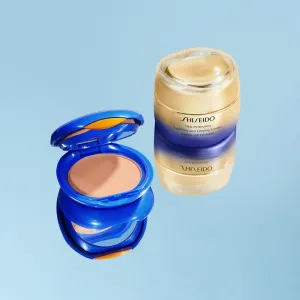 Shiseido Expert Sun Protector UV Protective Compact Foundation SPF30 vodeodolný kompaktný make-up náhradná náplň odtieň Dark Brown 12 g