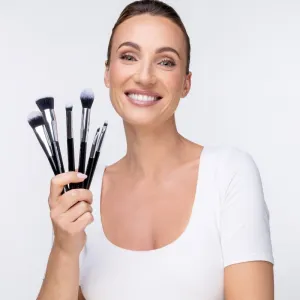 Notino Makeup Brushes Advanced Professional Make-Up Brush Set sada štetcov s puzdrom