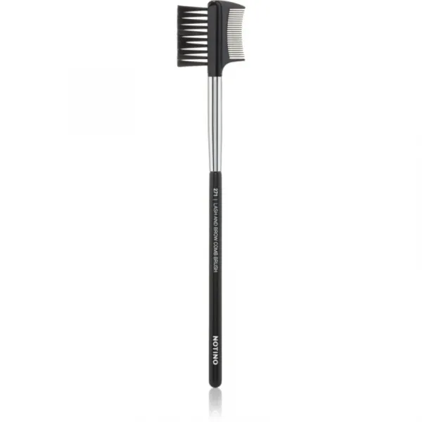 Notino Makeup Brushes Professional Lash And Brow Comb Make-Up Brush 271 kefka na mihalnice a obočie 1 ks