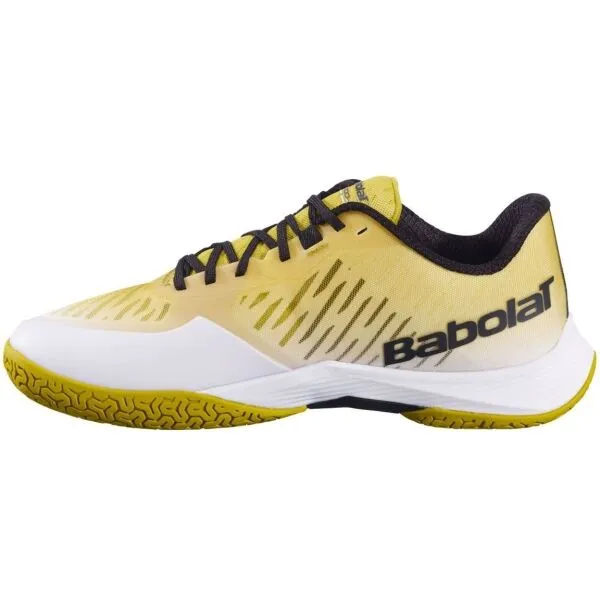 Babolat SHADOW TOUR 5 M Pánska bedmintonová obuv, žltá, veľkosť 44