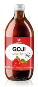 Allnature Goji – kustovnica čínska Premium Bio 500 ml